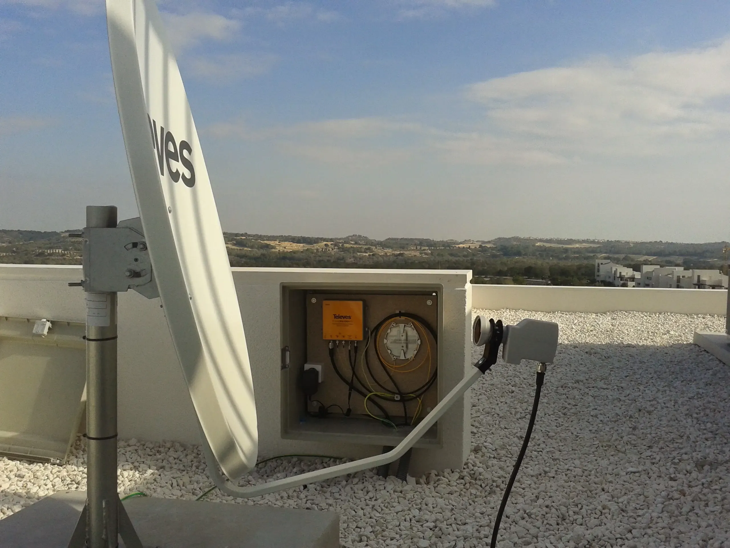TODO: descripción de "Instalación de antena"