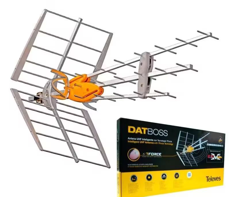 Instalación, reorientación y reparación de antenas TDT y parabólicas.