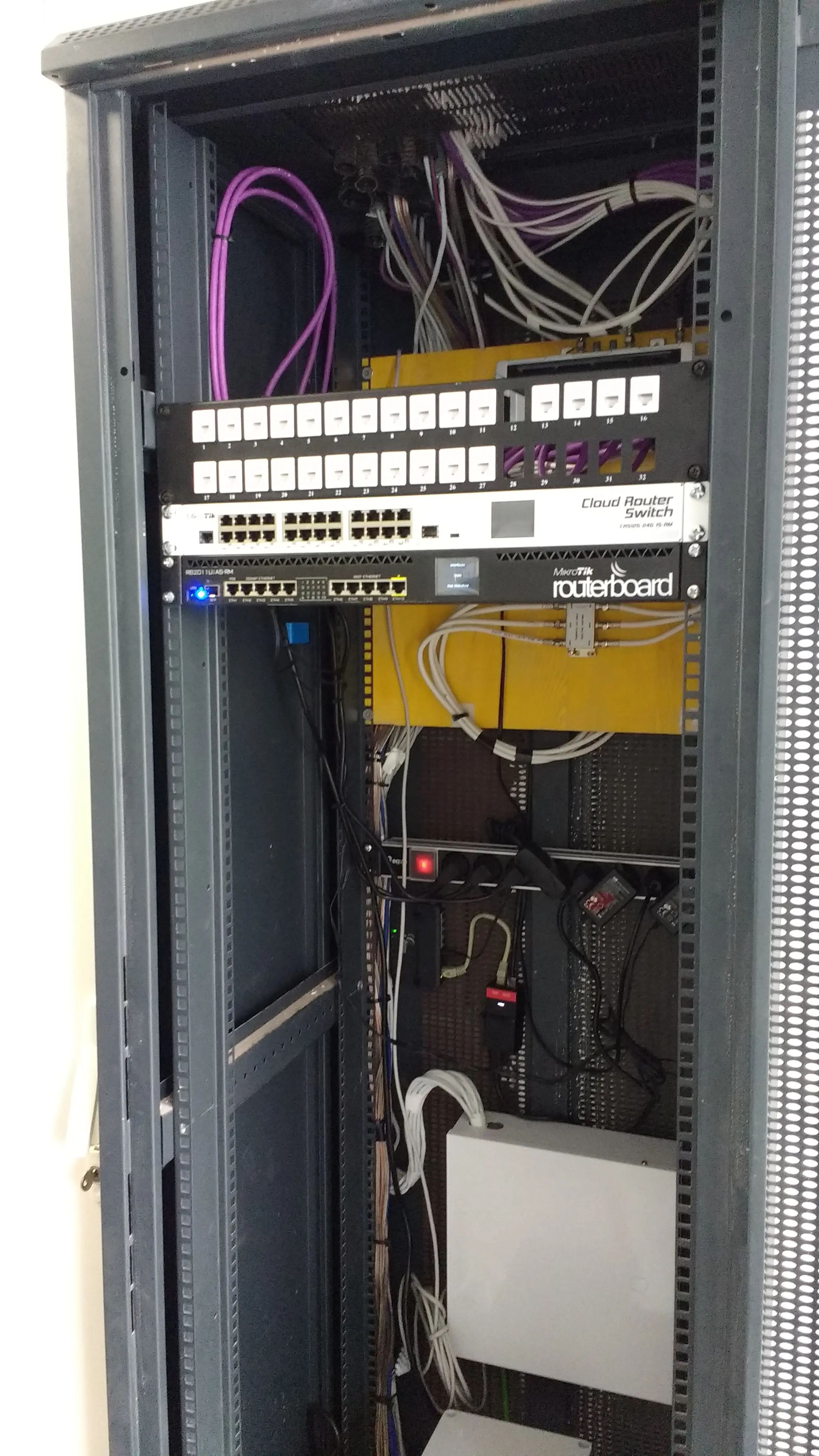 TODO: descripción de "Instalación de fibra óptica"