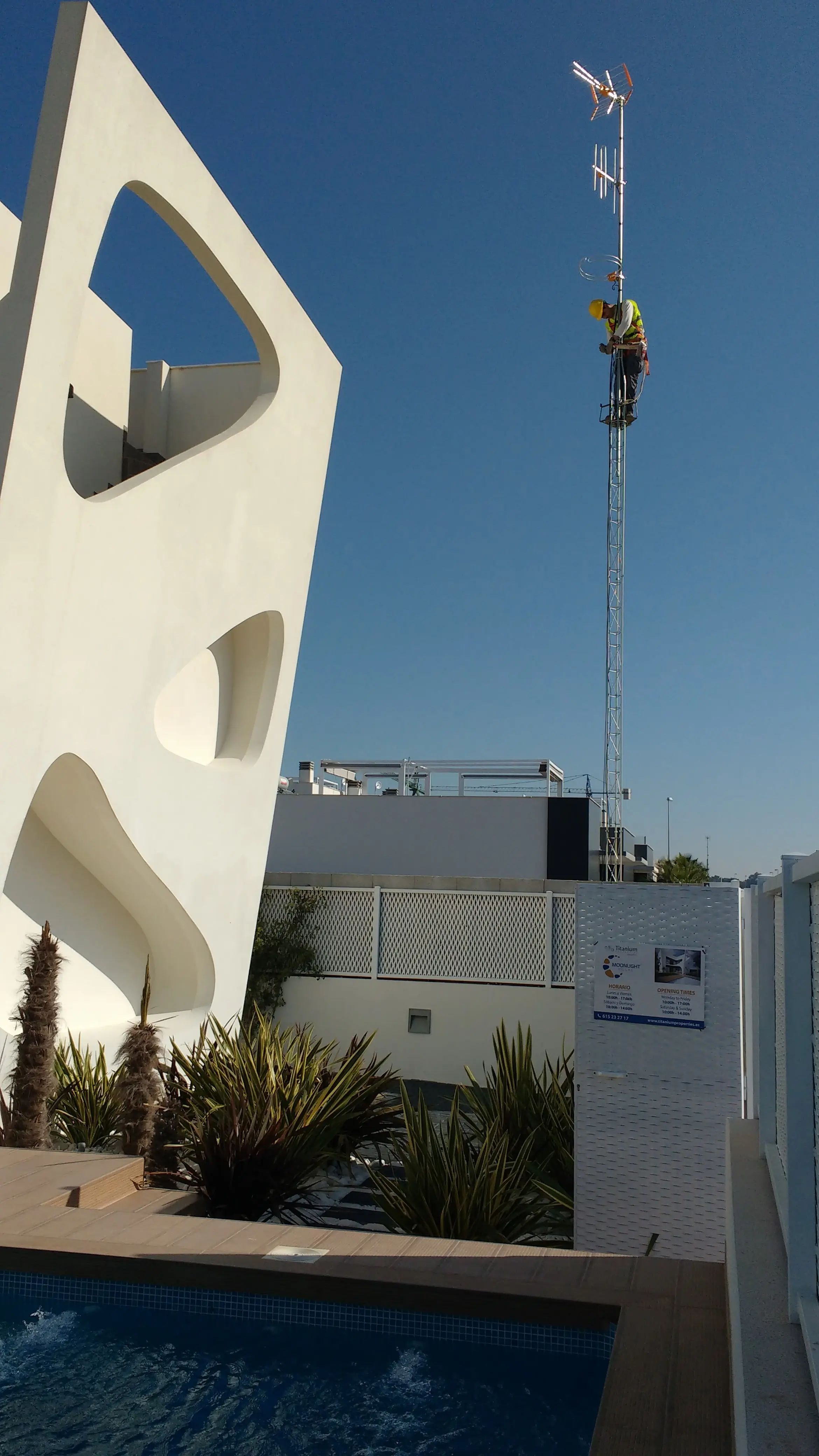 TODO: descripción de "Instalación de antena"